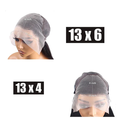 13x6 HD Lace Frontal Wig 613 Blonde Deep Wave 13x4 Transparent Lace Curly Human Hair Wigs Blonde Water Wave Wig for Women