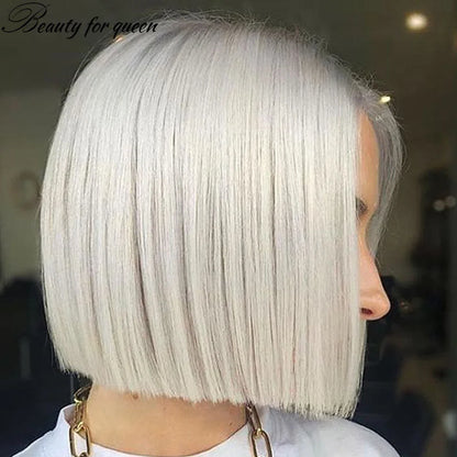 High Quality Fine Crafted Brazilian White Human Hair Wig 180 Density For Women Daily Wear Headband Wig Top Sale For Women Daily