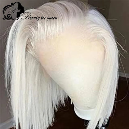 High Quality Fine Crafted Brazilian White Human Hair Wig 180 Density For Women Daily Wear Headband Wig Top Sale For Women Daily