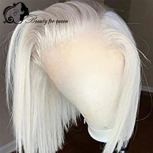 High Quality Fine Crafted Brazilian White Human Hair Wig 180 Density For Women Daily Wear Headband Wig Top Sale For Women Daily