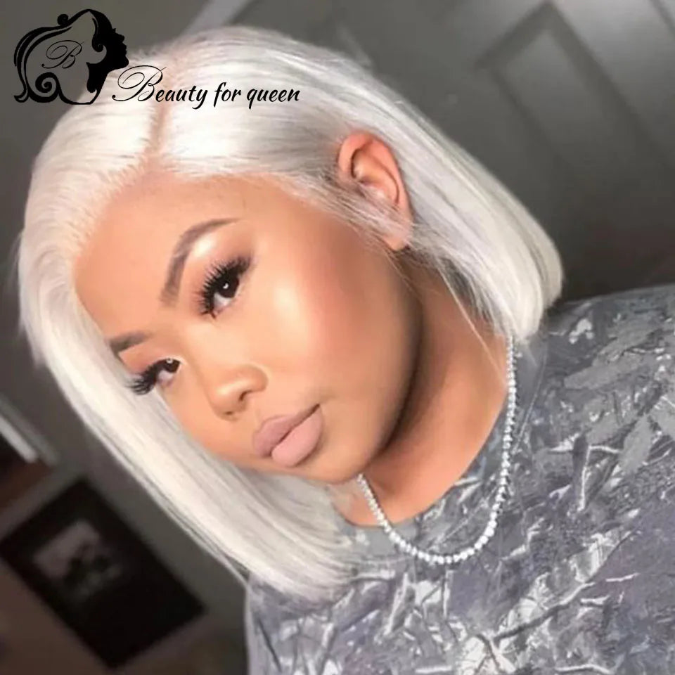High Quality Fine Crafted Brazilian White Human Hair Wig 180 Density For Women Daily Wear Headband Wig Top Sale For Women Daily