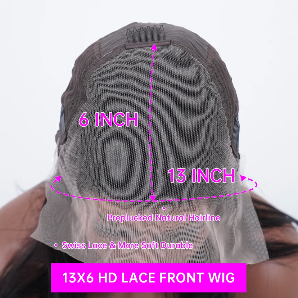 13x4 Hd Lace Frontal Wig Loose Deep Wave Curly Human Hair 100% Preplucked 13x6 Water Wave Front Wigs For Black Women Brazilian