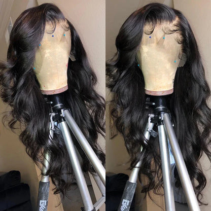 Human Hair Wear HD 13x6 Body Wave Lace Frontal Wig 30 40 Inch 13x4 Lace Front Wigs Brazilian Human Hair Wigs 200 Density