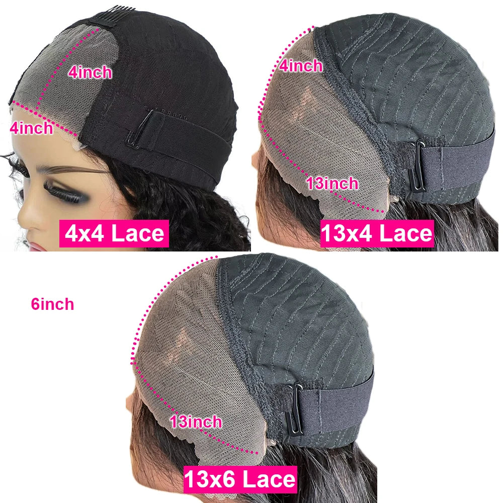 Real HD Lace Frontal Wig Glueless Wigs Human Hair Wig For Woman 13×4 HD Lace Melt Skins Silky Straight 4×4/5×5 HD Lace Front Wig