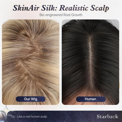 Real Human Hair Wigs for Women Short Blonde Bob Wig 100% Natural Human Hair with Bangs for Daily Party Wear Soft Hair