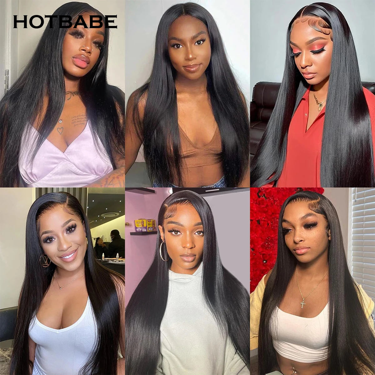 Real HD Lace Frontal Wig Glueless Wigs Human Hair Wig For Woman 13×4 HD Lace Melt Skins Silky Straight 4×4/5×5 HD Lace Front Wig
